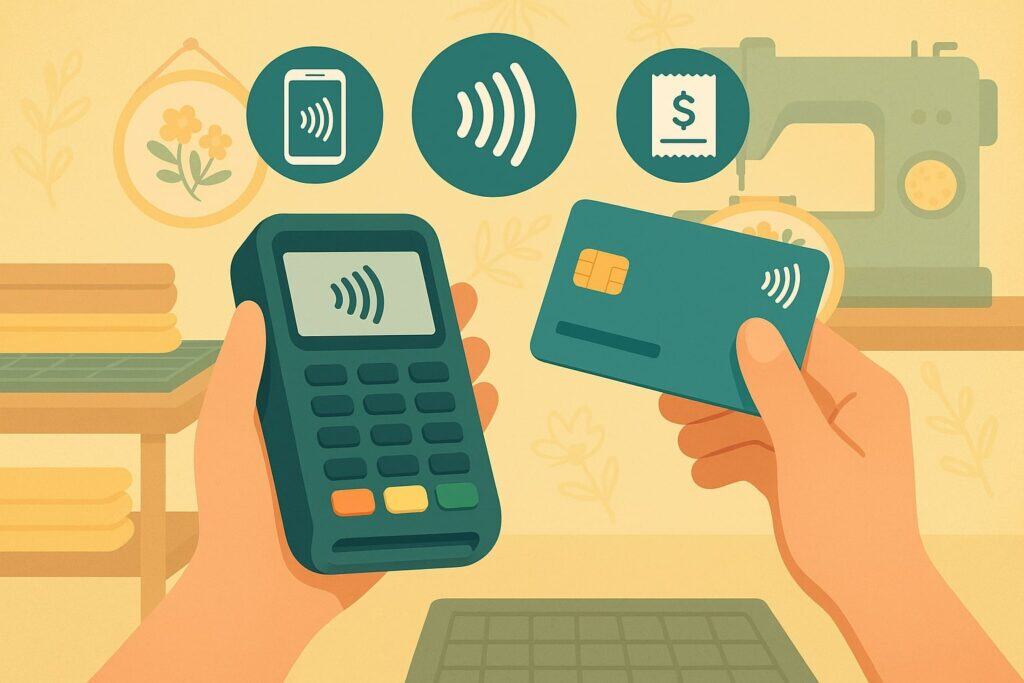 Choosing the Right Contactless Payment Setup for Your Embroidery Shop
