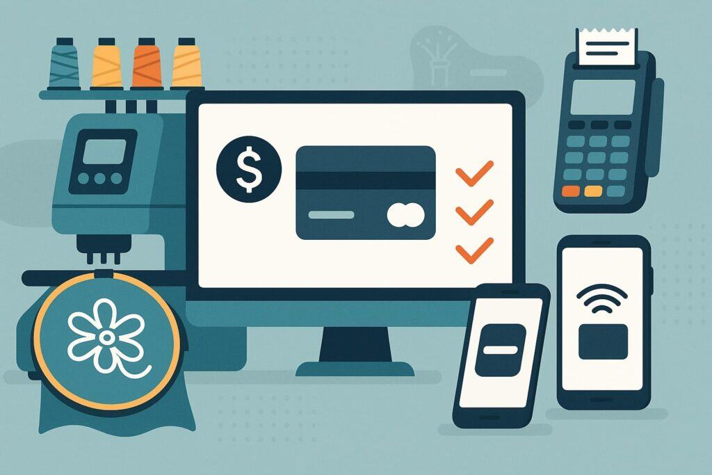 Choosing the Right Credit Card Processing Model for Your Embroidery Business