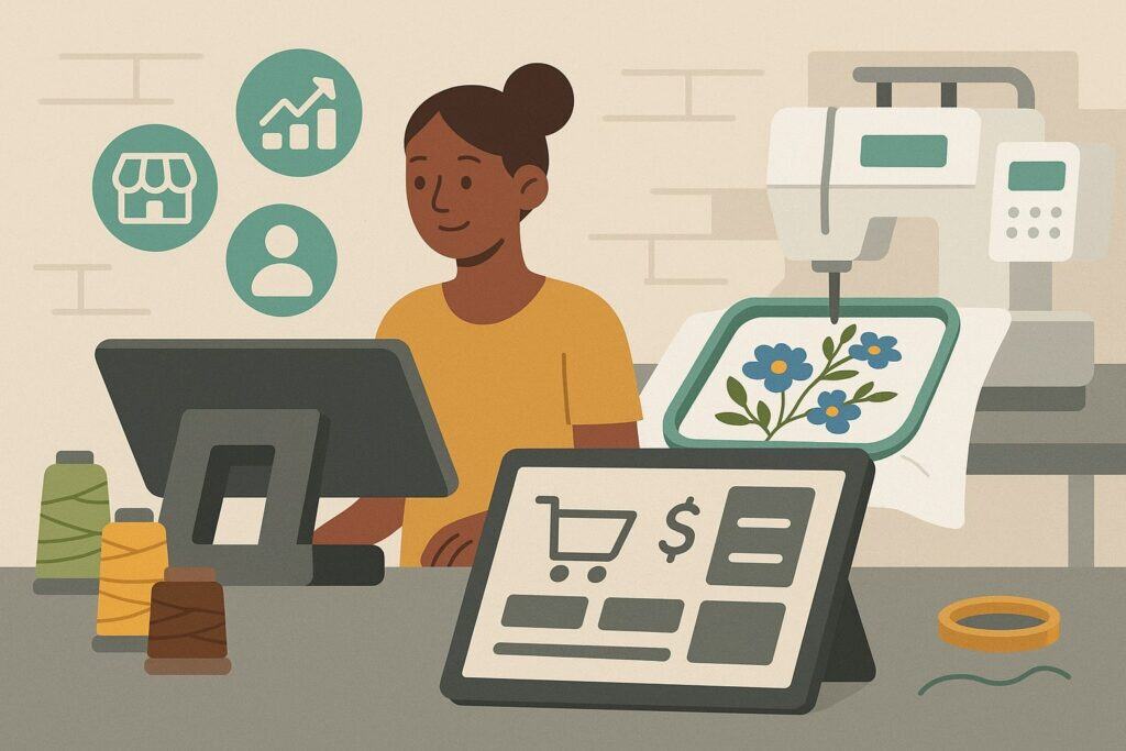 How POS Systems Support Modern Embroidery Businesses