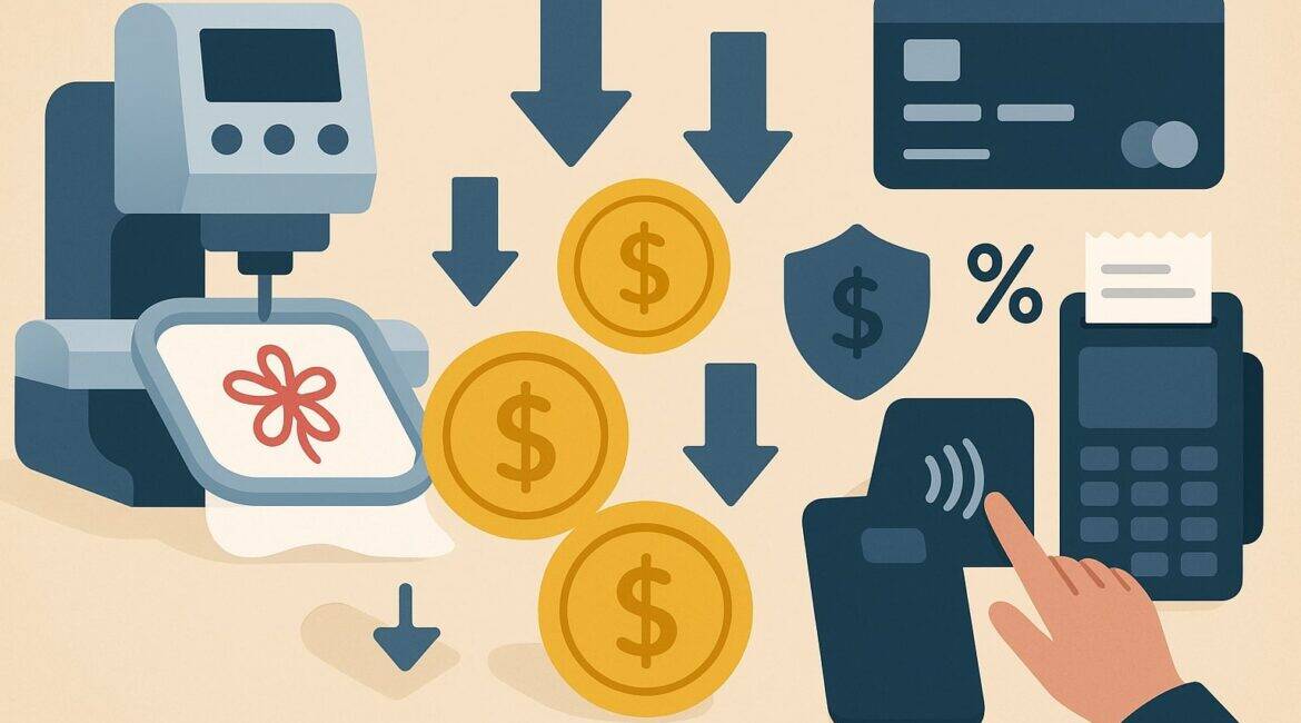 How to Reduce Payment Processing Fees for Your Embroidery Business