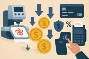How to Reduce Payment Processing Fees for Your Embroidery Business