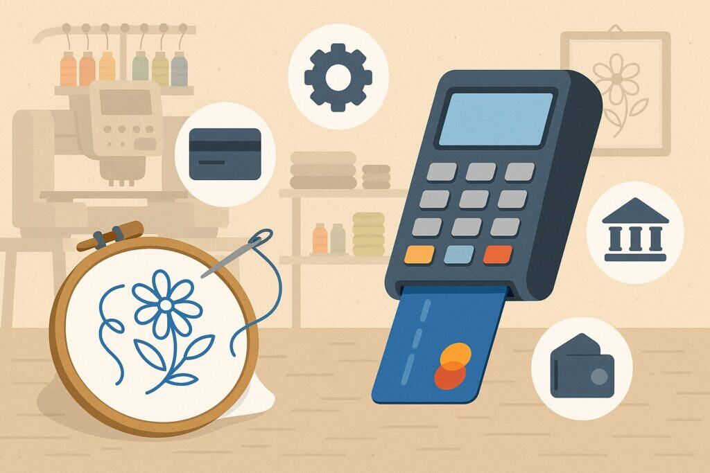 How to Set Up Credit Card Processing for Your Embroidery Shop