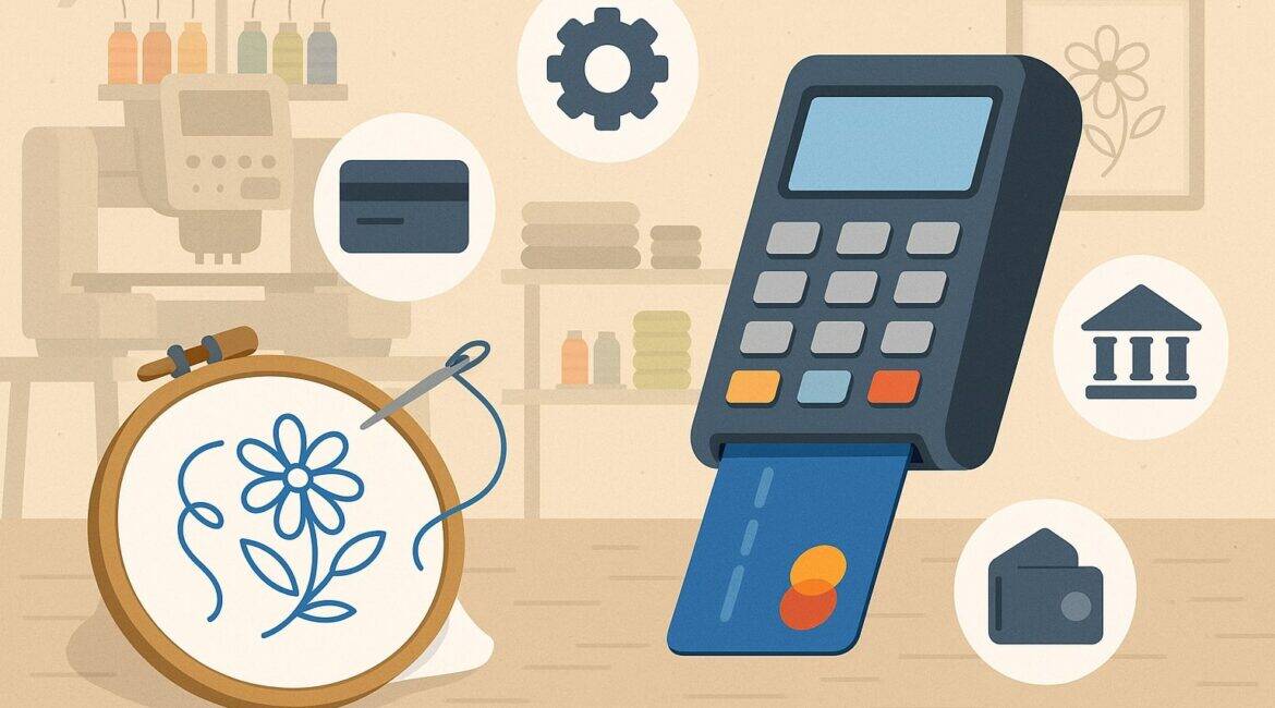 How to Set Up Credit Card Processing for Your Embroidery Shop