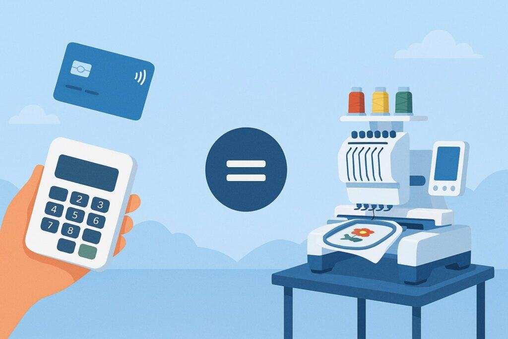 Matching a Wireless Card Reader to Your Embroidery Business Model