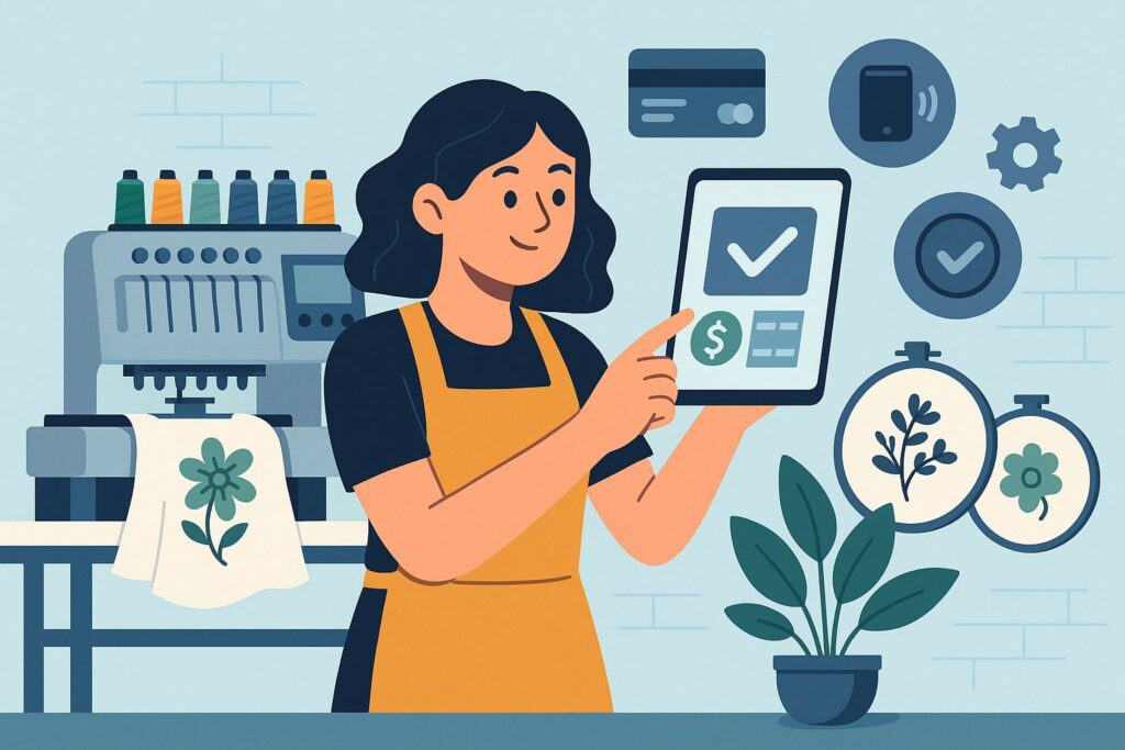 Optimizing How You Accept Payments in Your Embroidery Shop
