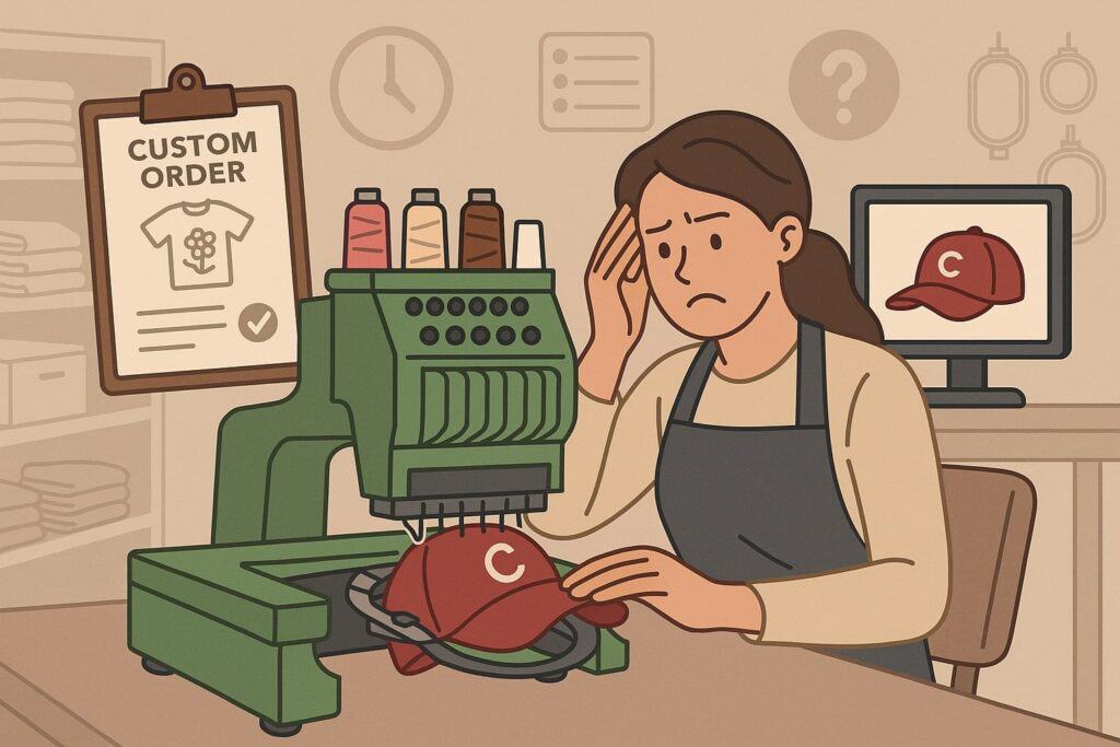 The Challenge of Managing Custom Orders in Embroidery Stores