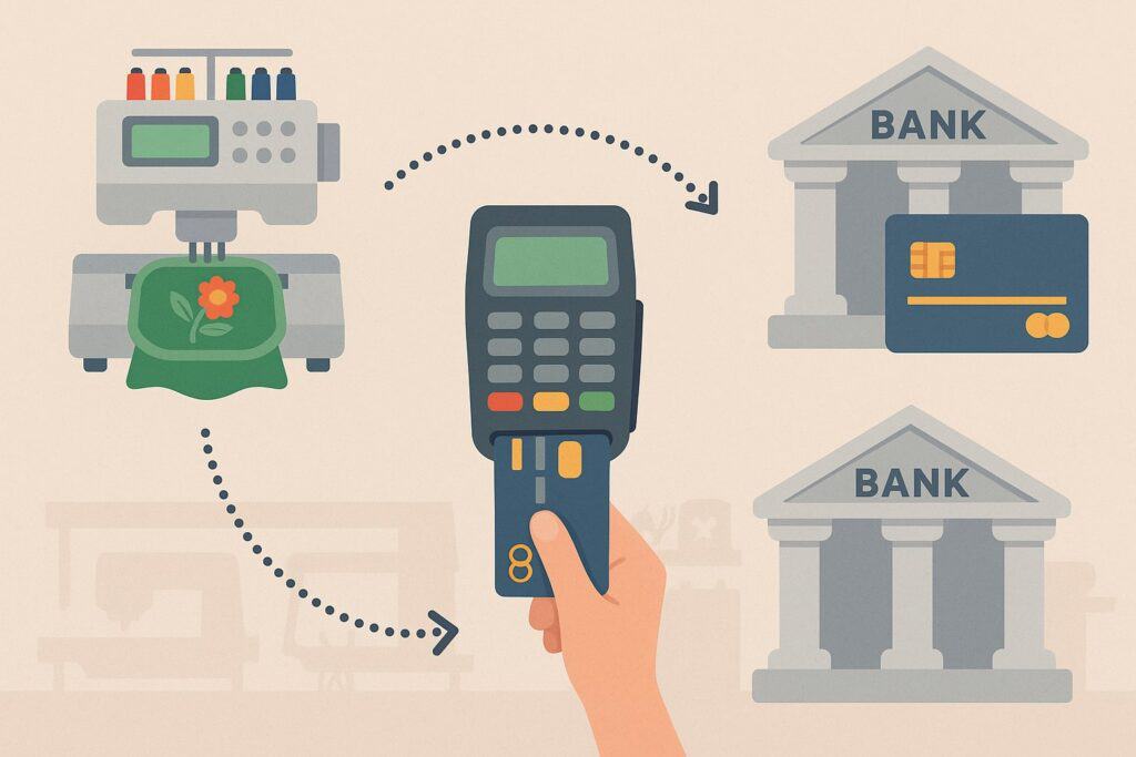 Understanding How Credit Card Processing Works for Embroidery Shops