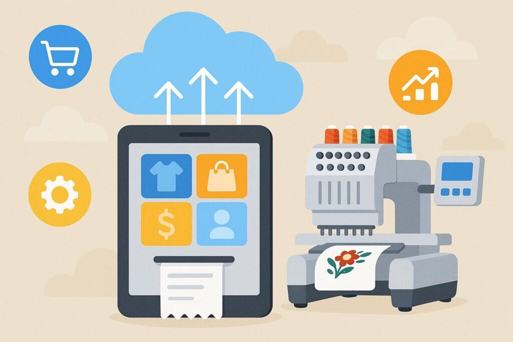 What Is a Cloud POS for Embroidery Businesses