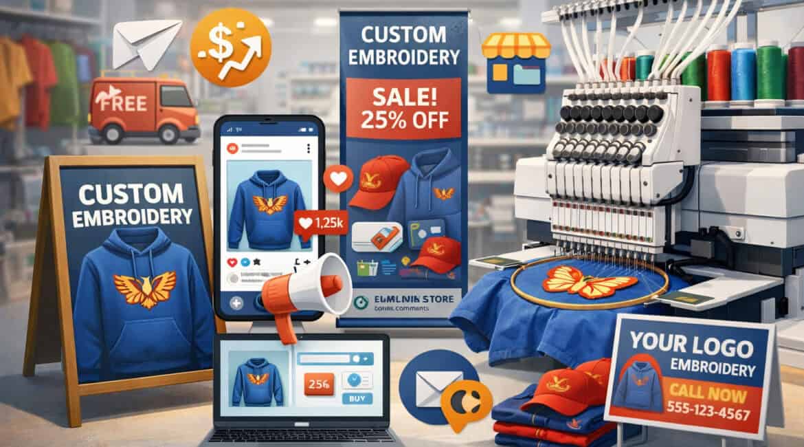 Best Advertising Ideas for Small Embroidery Businesses