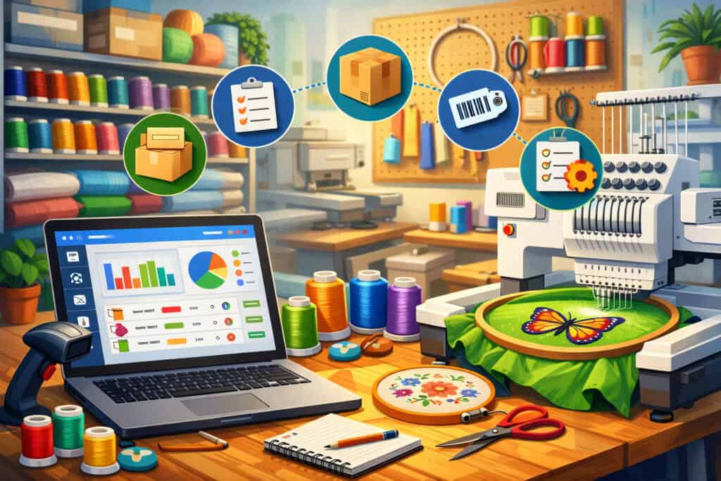 Choose Inventory Software That Fits Embroidery Workflows