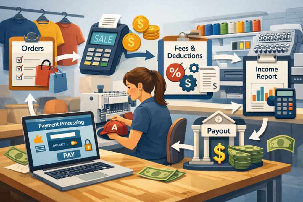 Understand Your Embroidery Shop Payment Flow Before You Compare Processors