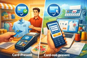 Card-Present vs Card-Not-Present Payments for Embroidery