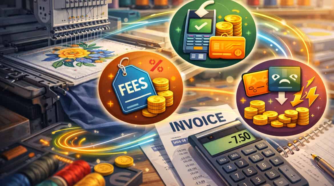 Payment Processing Fees for Embroidery Shops Explained